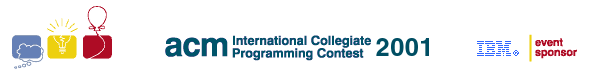 acm International Collegiate Programming Contest 2001